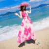 Breezy Matching Floral Maxi Dress for Mother and Daughter