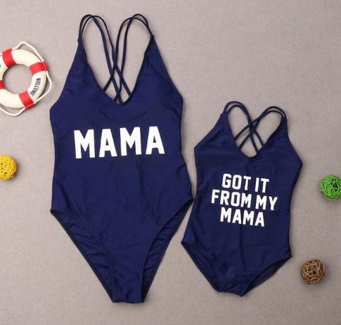Mommy and Me Matching Swimsuit