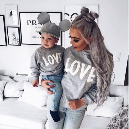 mother and daughter sweaters